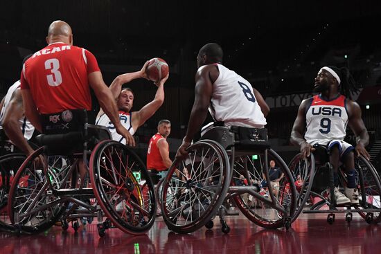 Japan Paralympics 2020 Wheelchair Basketball Men Turkey - USA