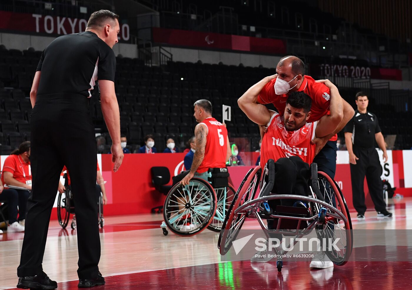 Japan Paralympics 2020 Wheelchair Basketball Men Turkey - USA