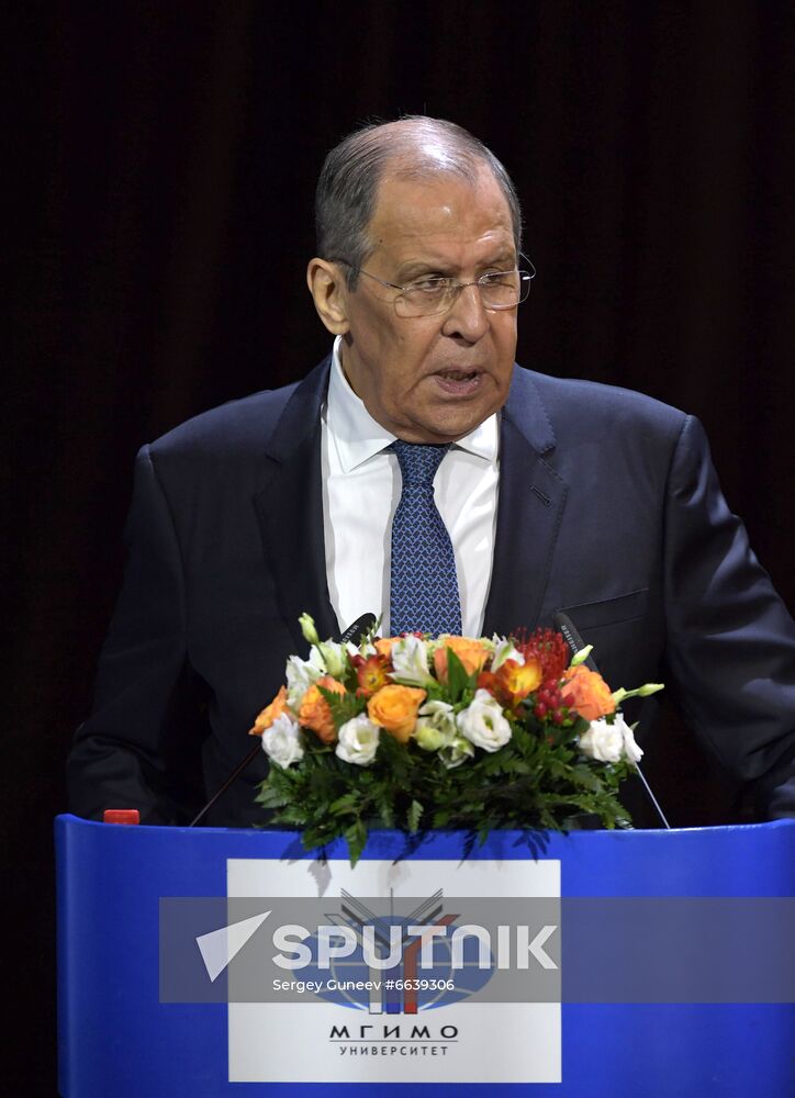 Russia Foreign Minister New Academic Year