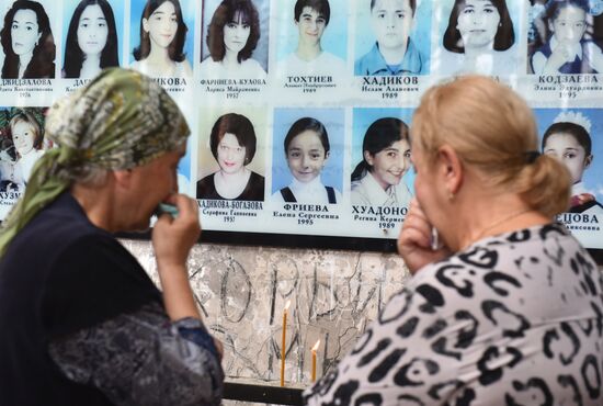 Russia Beslan School Siege Anniversary