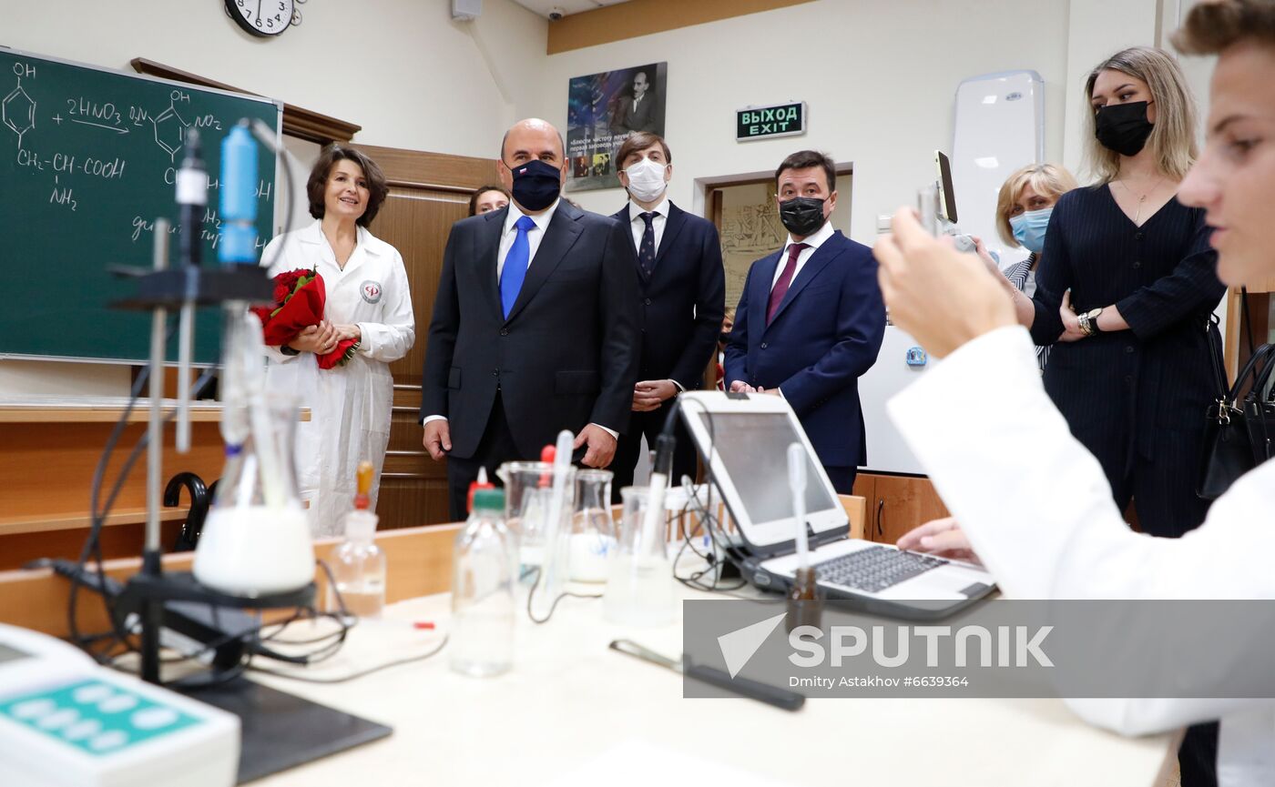 Russia Mishustin New Academic Year