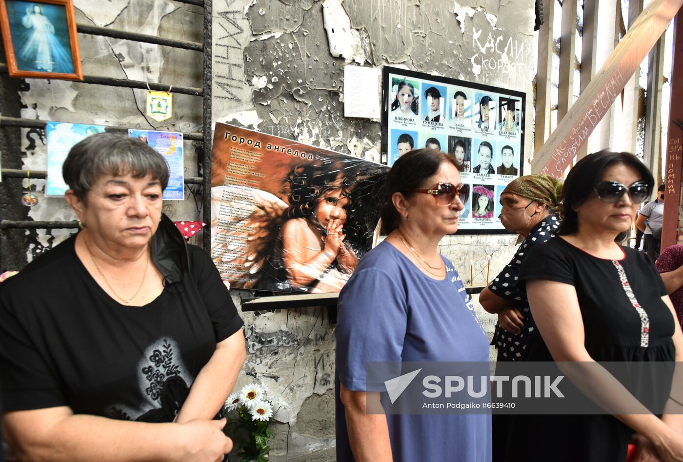 Russia Beslan School Siege Anniversary