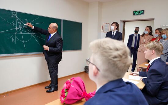 Russia Mishustin New Academic Year
