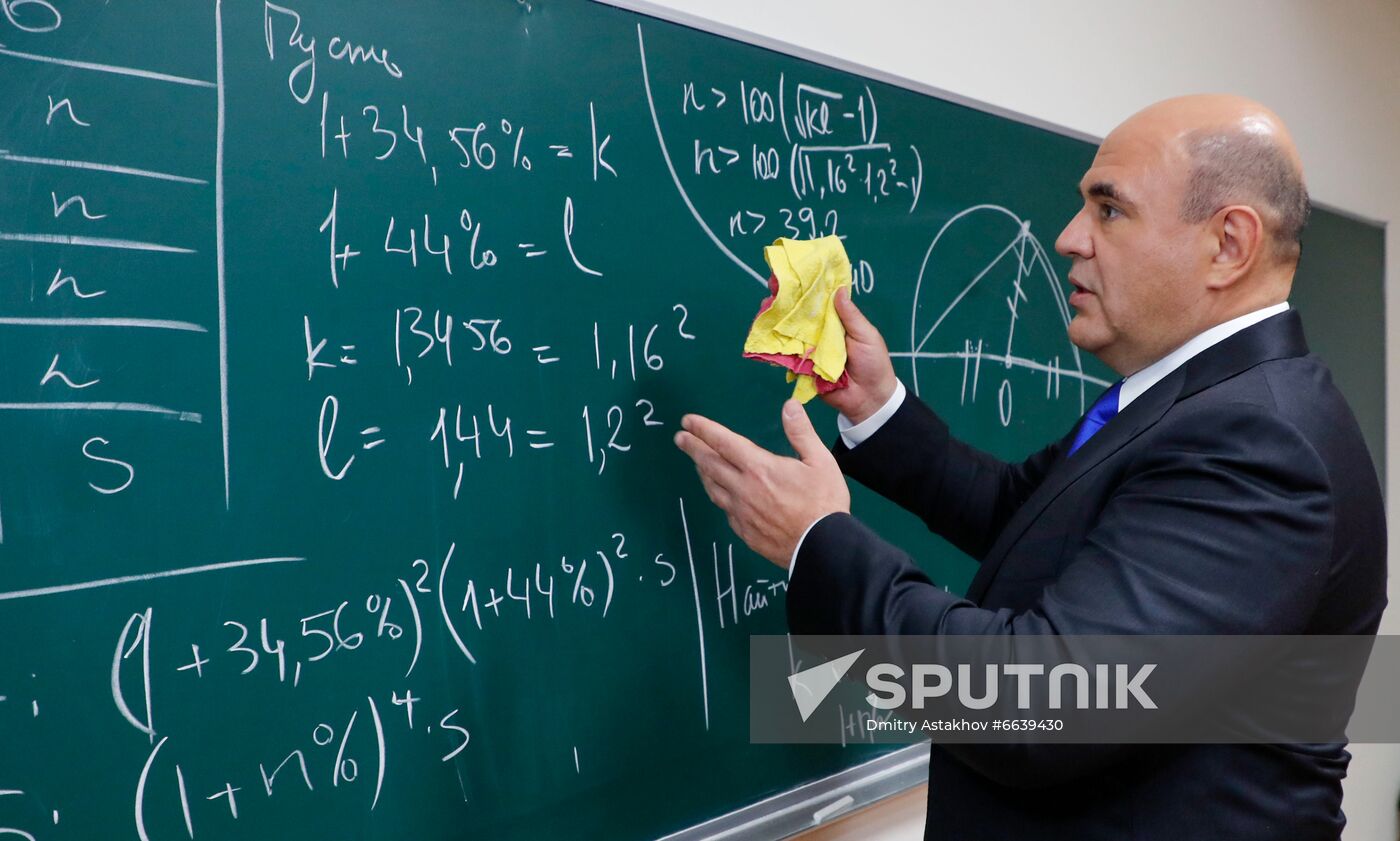 Russia Mishustin New Academic Year