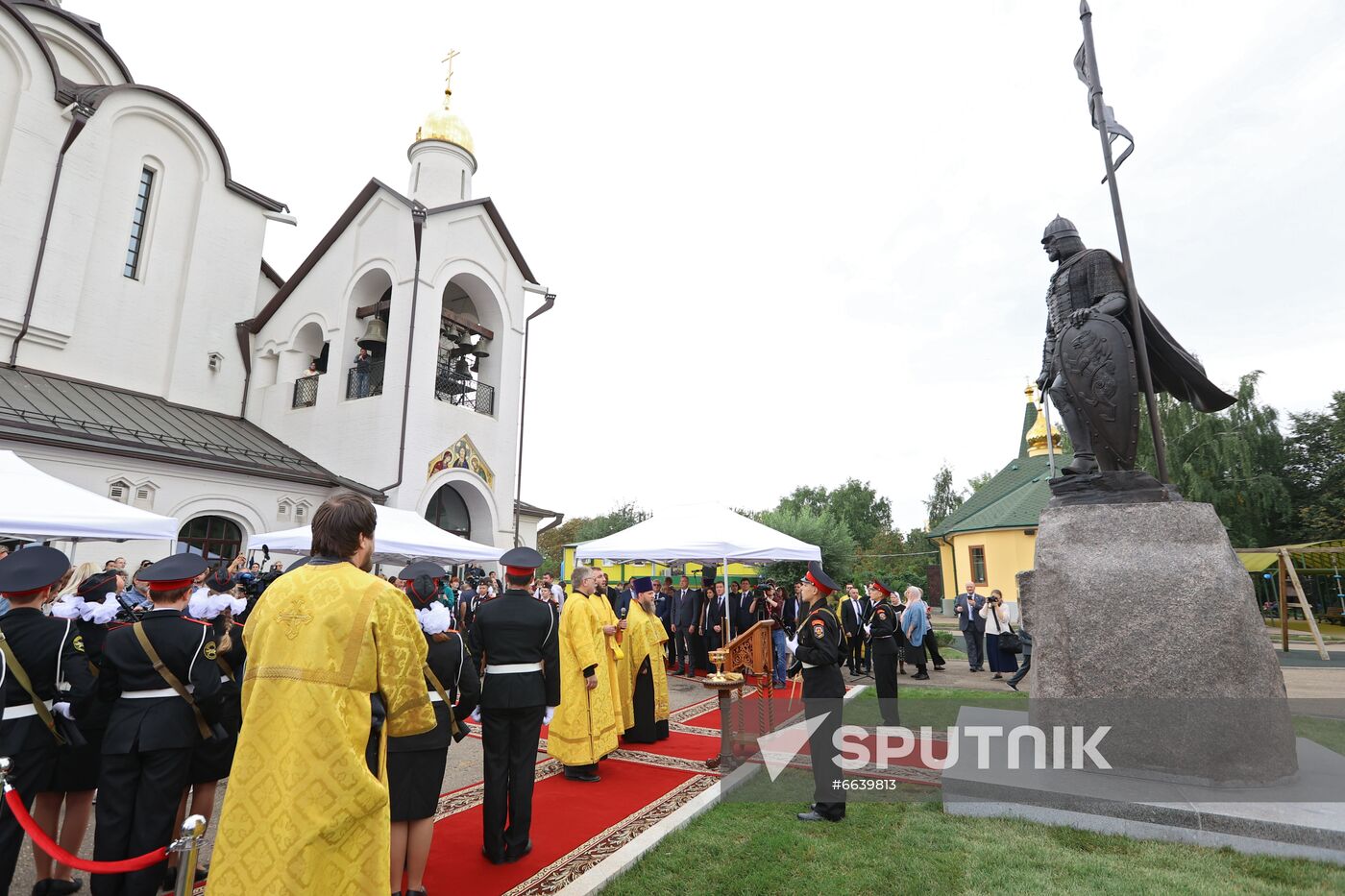 Russia Alexander Nevsky Monument