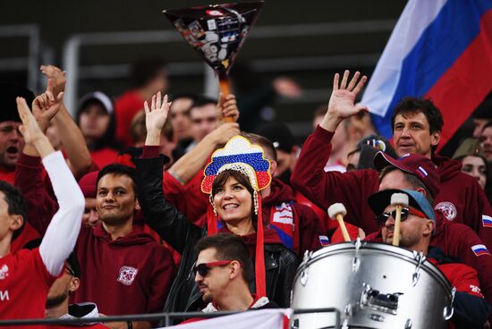 Russia Soccer World Cup 2022 Qualifiers Russia - Croatia