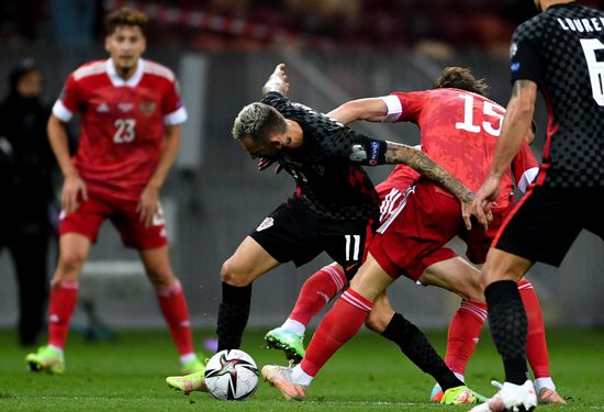 Russia Soccer World Cup 2022 Qualifiers Russia - Croatia