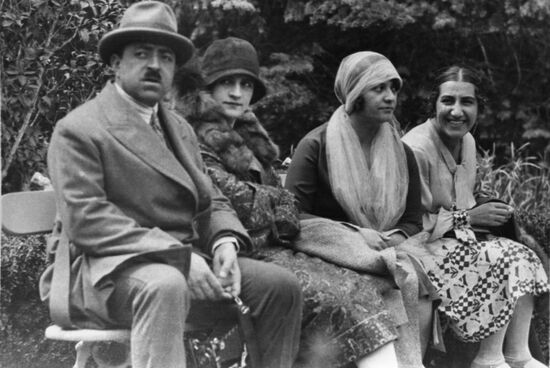 King Amanullah Khan of Afghanistan visits Soviet Union