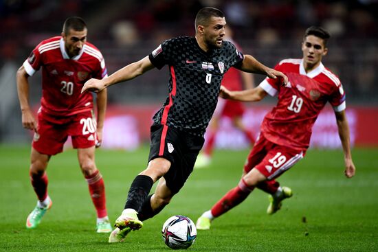 Russia Soccer World Cup 2022 Qualifiers Russia - Croatia