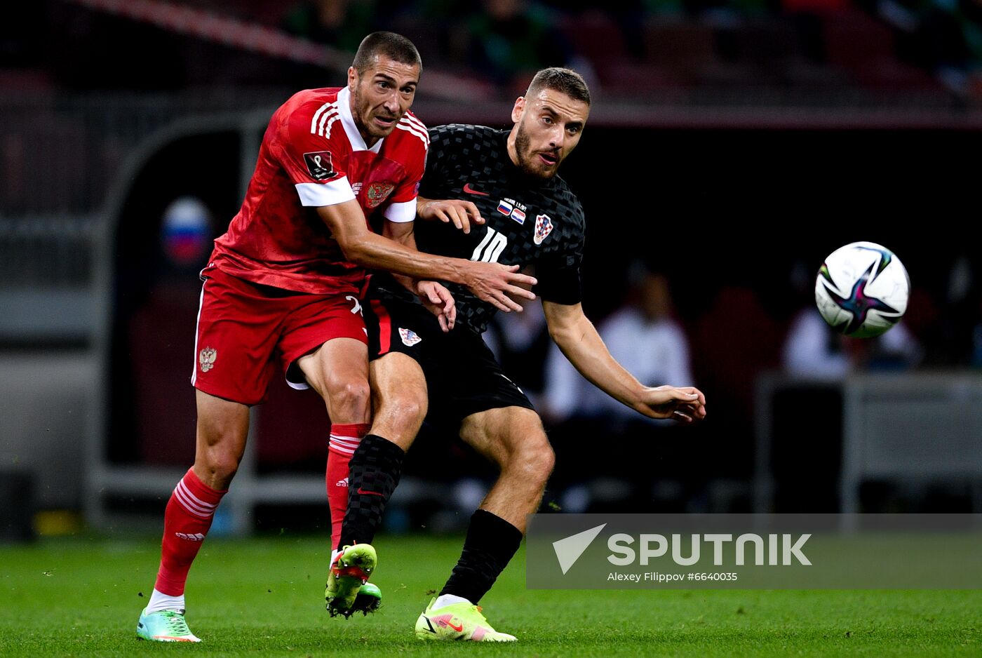 Russia Soccer World Cup 2022 Qualifiers Russia - Croatia