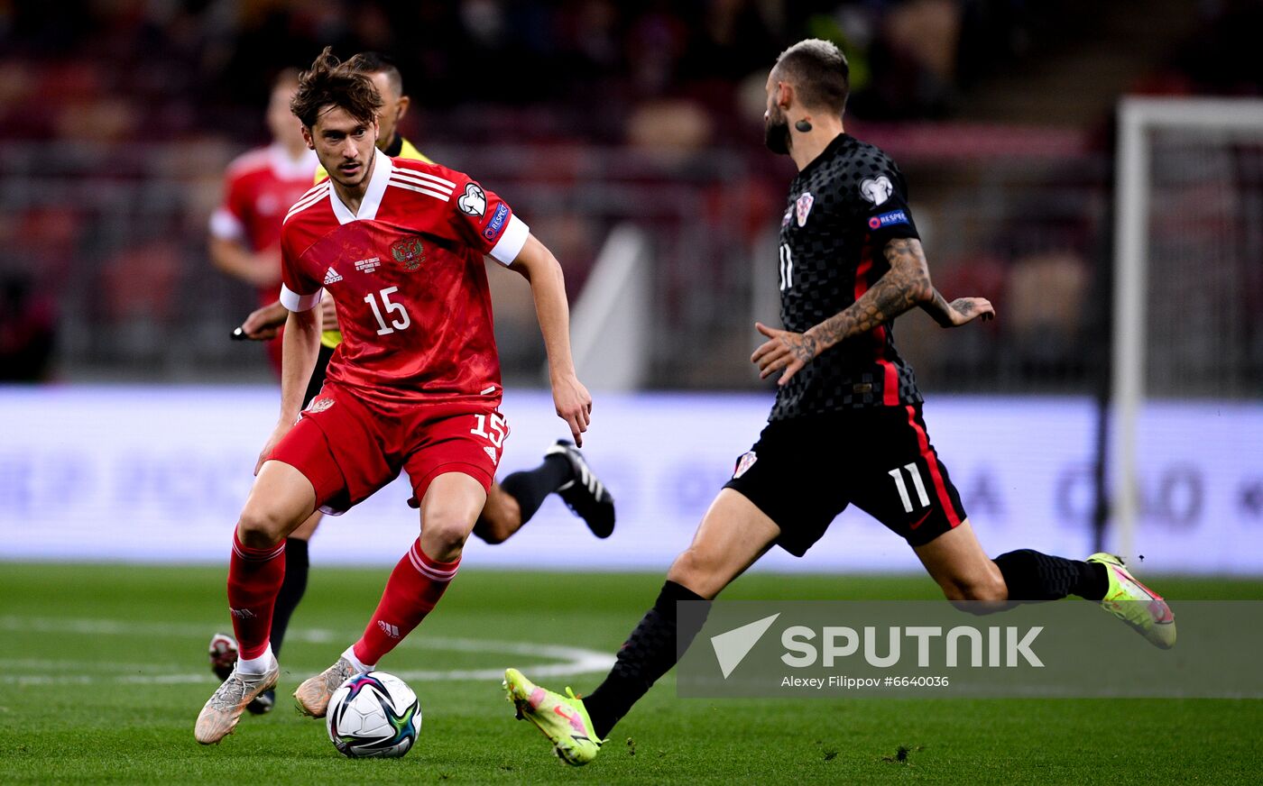 Russia Soccer World Cup 2022 Qualifiers Russia - Croatia
