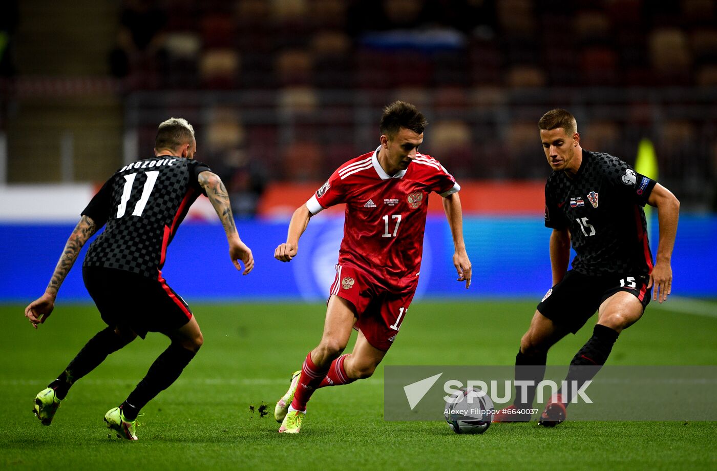 Russia Soccer World Cup 2022 Qualifiers Russia - Croatia