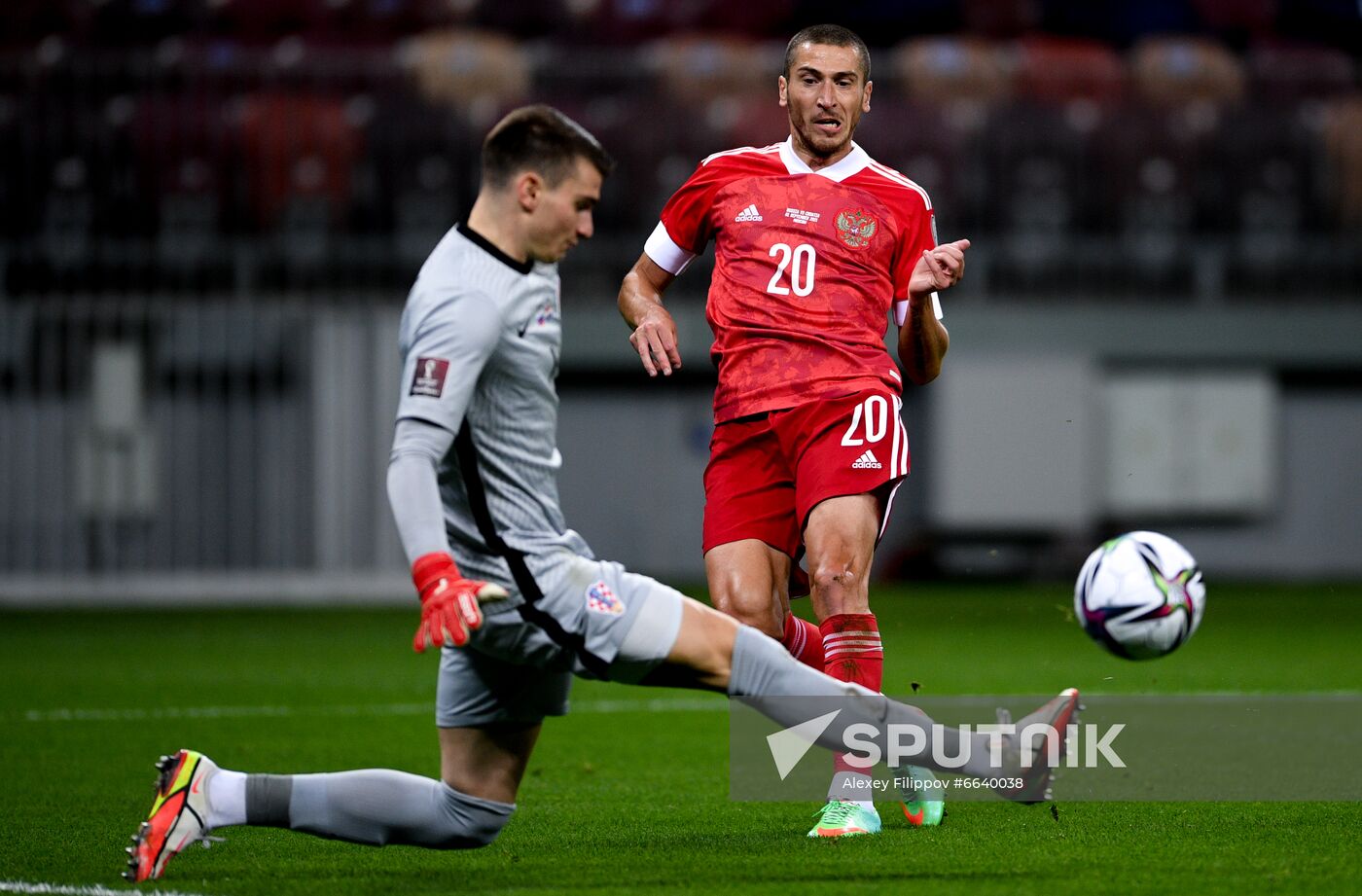 Russia Soccer World Cup 2022 Qualifiers Russia - Croatia