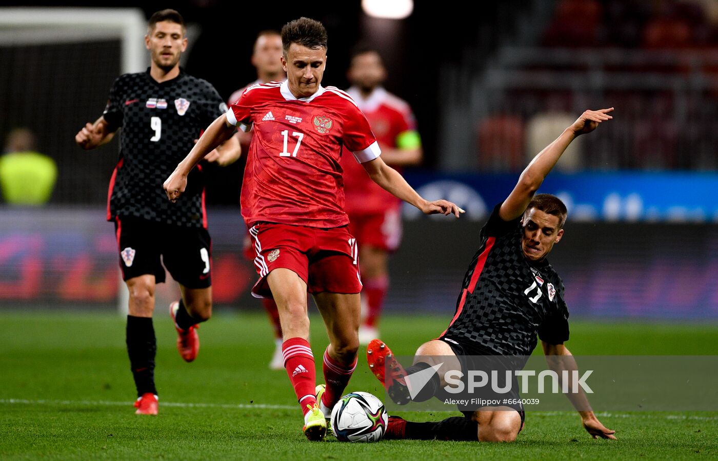 Russia Soccer World Cup 2022 Qualifiers Russia - Croatia