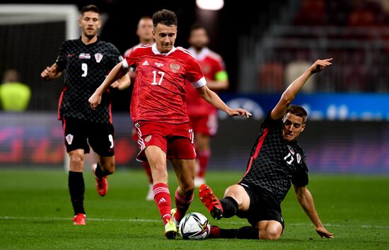 Russia Soccer World Cup 2022 Qualifiers Russia - Croatia