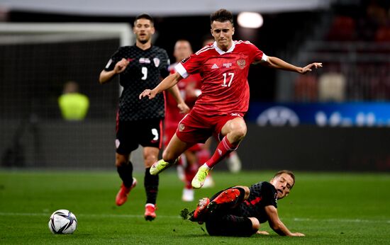 Russia Soccer World Cup 2022 Qualifiers Russia - Croatia