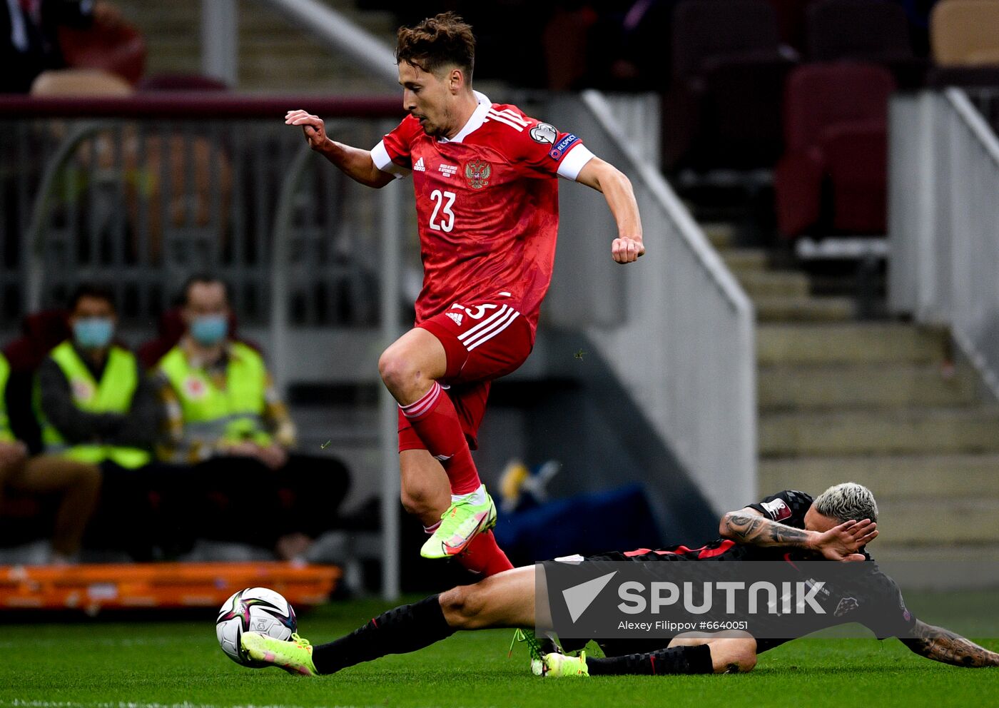 Russia Soccer World Cup 2022 Qualifiers Russia - Croatia