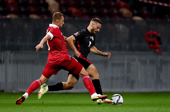 Russia Soccer World Cup 2022 Qualifiers Russia - Croatia