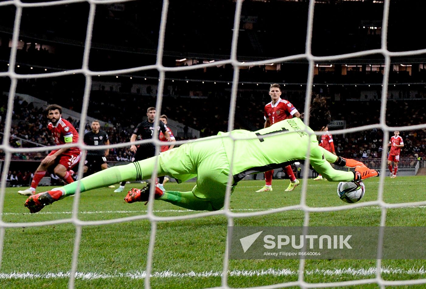 Russia Soccer World Cup 2022 Qualifiers Russia - Croatia