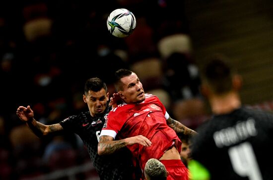 Russia Soccer World Cup 2022 Qualifiers Russia - Croatia