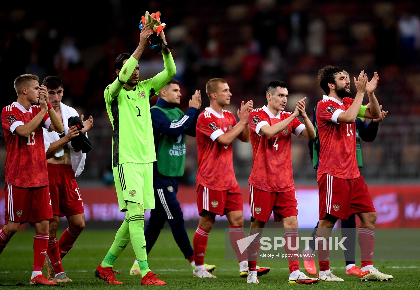 Russia Soccer World Cup 2022 Qualifiers Russia - Croatia