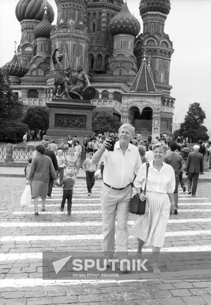 Deputy TRC Chair Alexander Lionel Boraine in USSR
