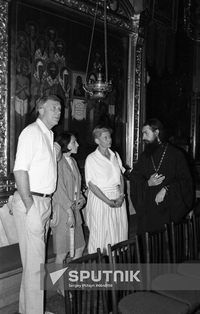 Deputy TRC Chair Alexander Lionel Boraine in USSR