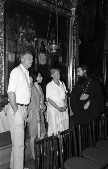Deputy TRC Chair Alexander Lionel Boraine in USSR