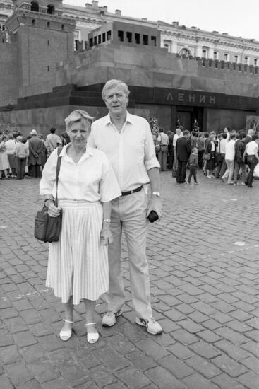 Deputy TRC Chair Alexander Lionel Boraine in USSR