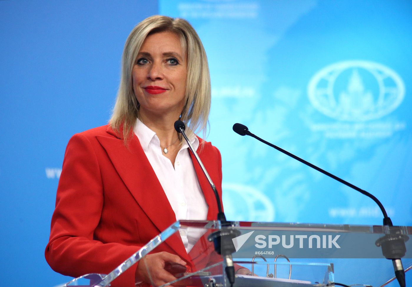 Russia Zakharova Briefing