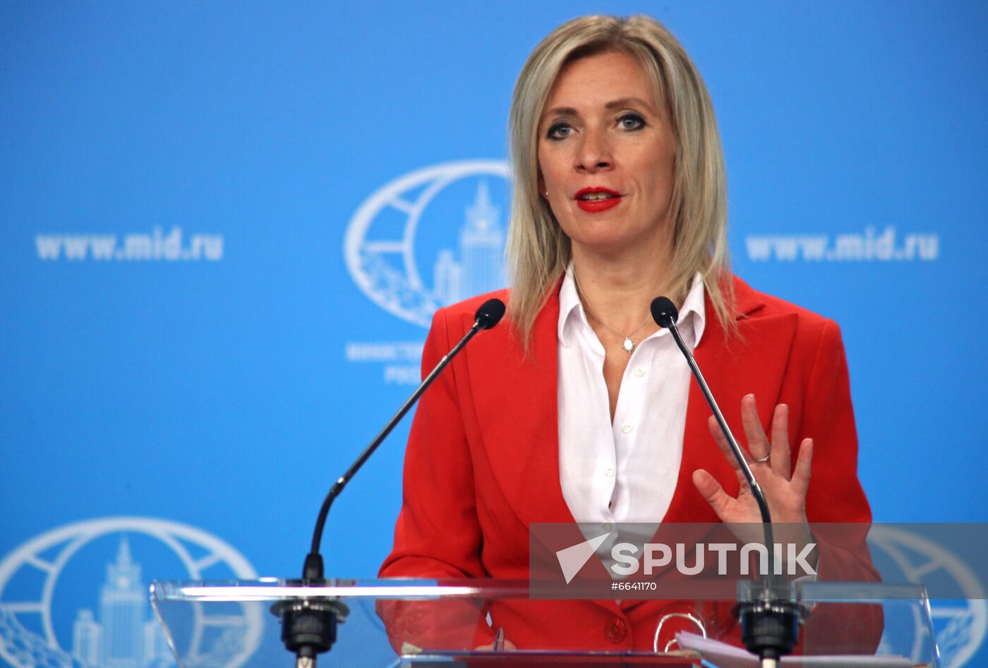 Russia Zakharova Briefing