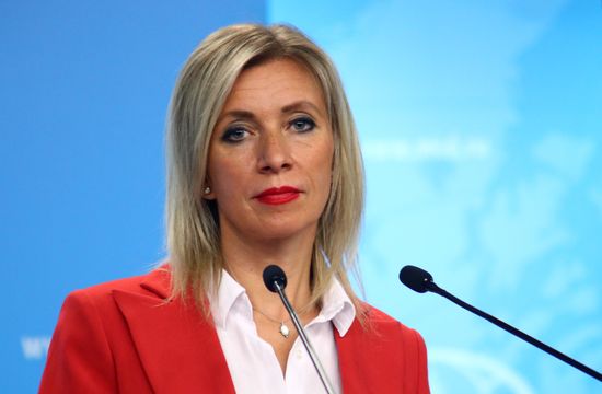 Russia Zakharova Briefing
