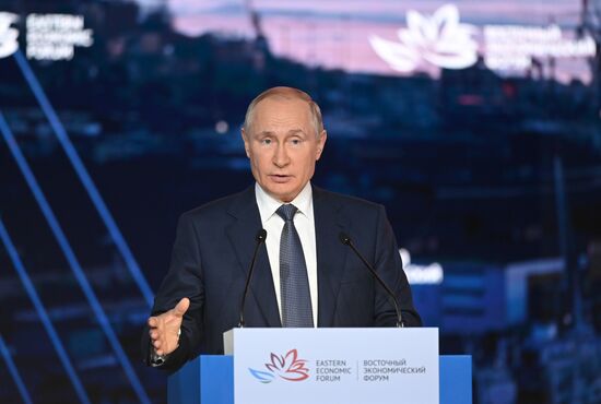 Russia Putin Eastern Economic Forum