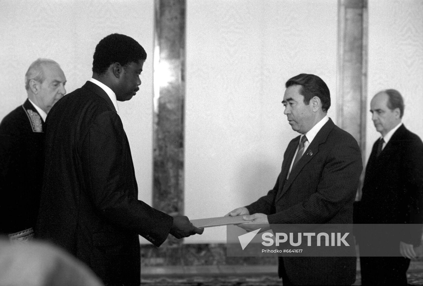 Ambassador of Burkina Faso to USSR Melegue Maurice Traore