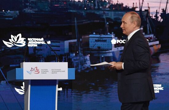 Russia Putin Eastern Economic Forum