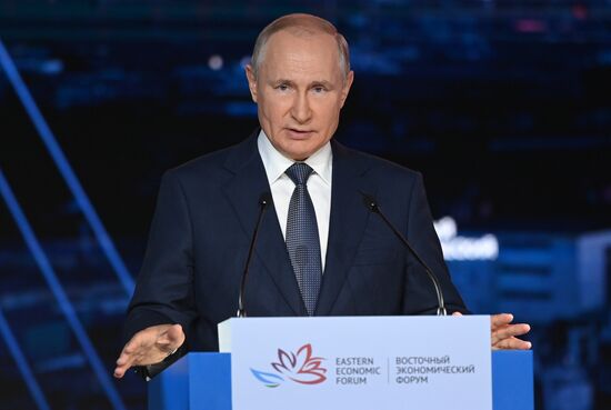 Russia Putin Eastern Economic Forum