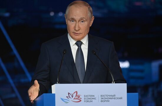 Russia Putin Eastern Economic Forum