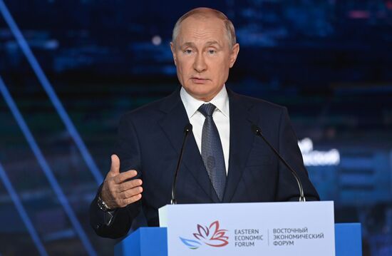 Russia Putin Eastern Economic Forum