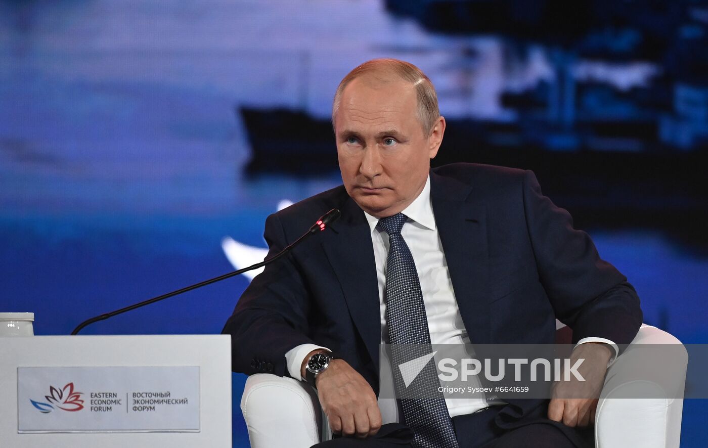 Russia Putin Eastern Economic Forum