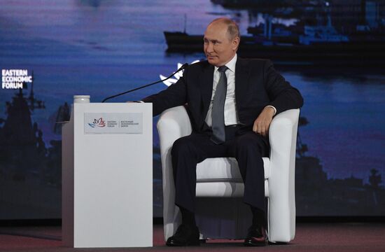 Russia Putin Eastern Economic Forum