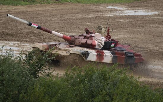 Russia Army Games Tank Biathlon