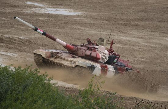 Russia Army Games Tank Biathlon
