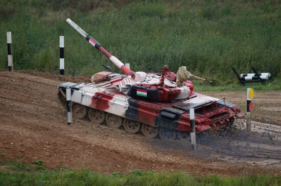Russia Army Games Tank Biathlon
