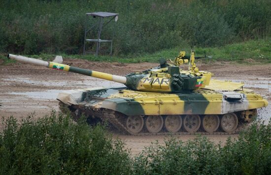 Russia Army Games Tank Biathlon