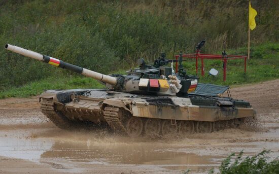 Russia Army Games Tank Biathlon