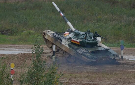 Russia Army Games Tank Biathlon