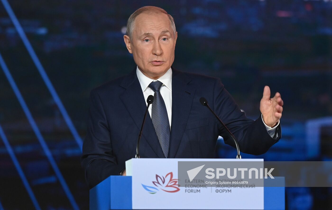Russia Putin Eastern Economic Forum