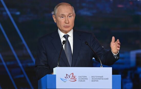 Russia Putin Eastern Economic Forum