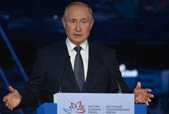Russia Putin Eastern Economic Forum
