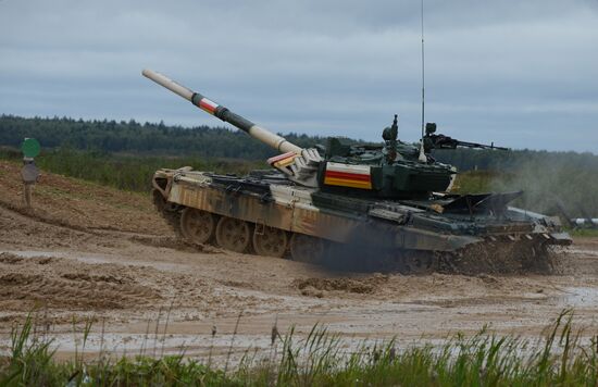 Russia Army Games Tank Biathlon